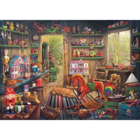 Puzzle Incapere Cu Jucarii, 1000 Piese - imagine 7